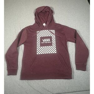 Vans Off The Wall Women’s Pullover Maroon Size XS